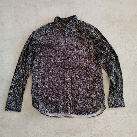 BANANA REPUBLIC print shirts M バナナリパブリック　シャツ