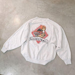 画像をギャラリービューアに読み込む, Used Bascketball Print XL　バスケットボール　スウェット
