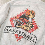 画像をギャラリービューアに読み込む, Used Bascketball Print XL　バスケットボール　スウェット
