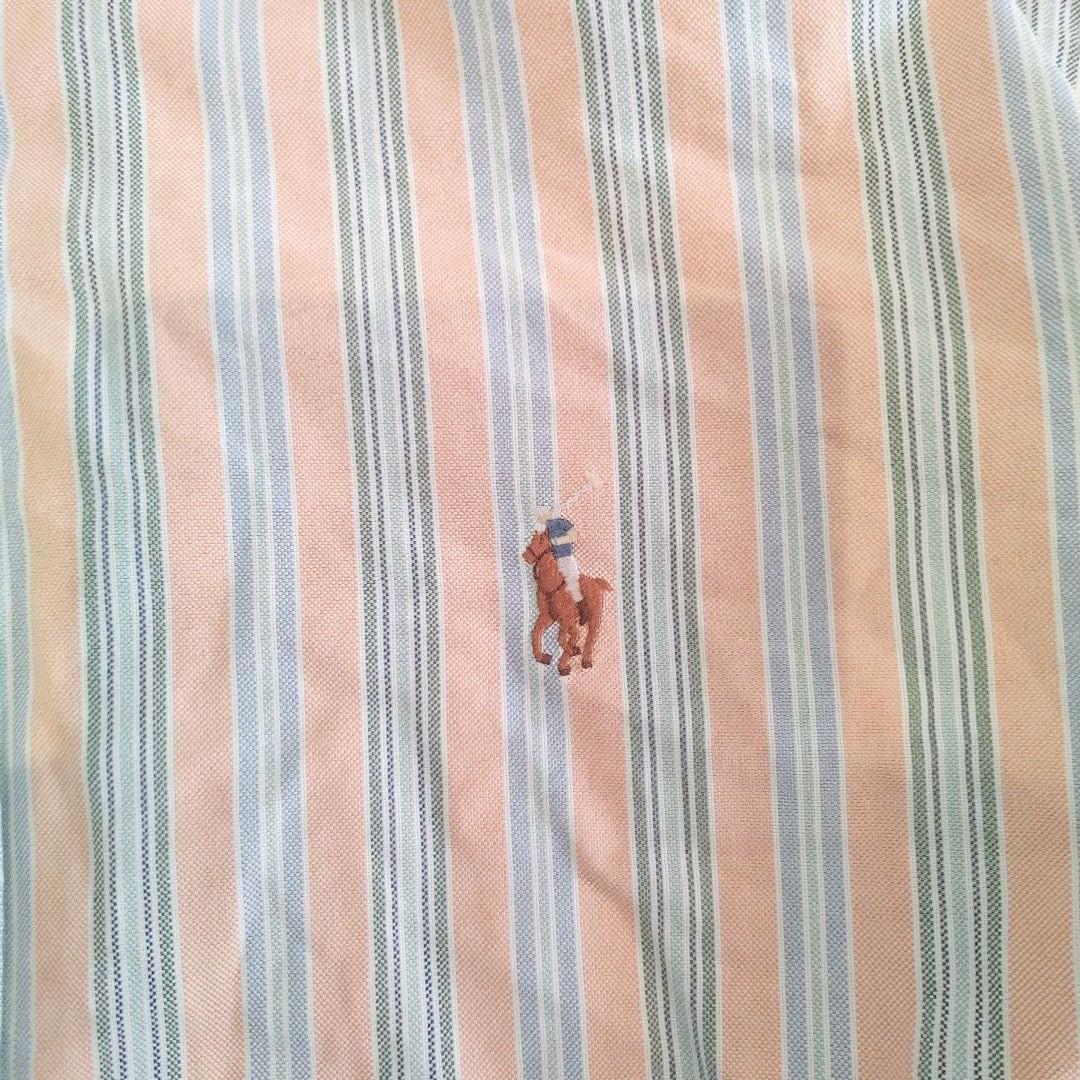 poloralphlauren stripe shirts 　ポロラルフローレン　ストライプシャツ　L
