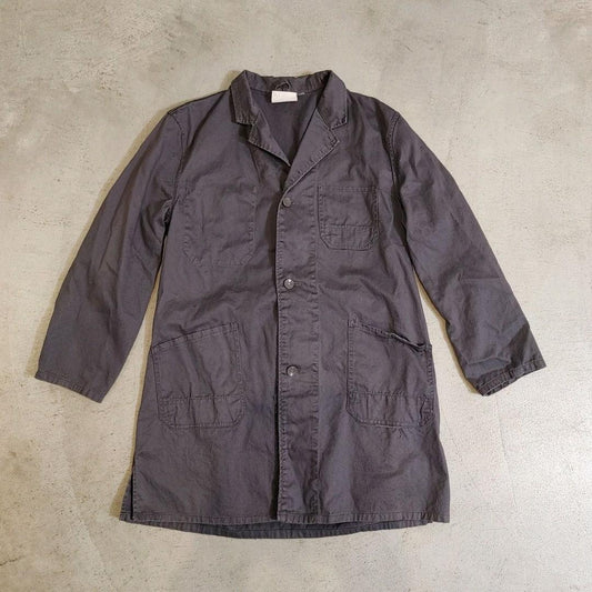 used long work coat L 古着　ユーロワークコート　ワークジャケット　ユーズド　ビンテージ