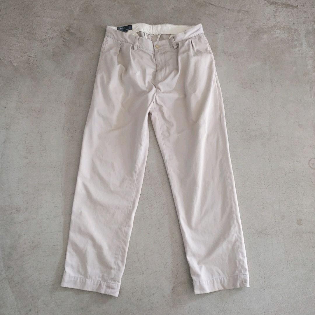 POLO RALPHLAUREN CHINO PANTS ポロラルフローレン　チノパンツ　w33L30