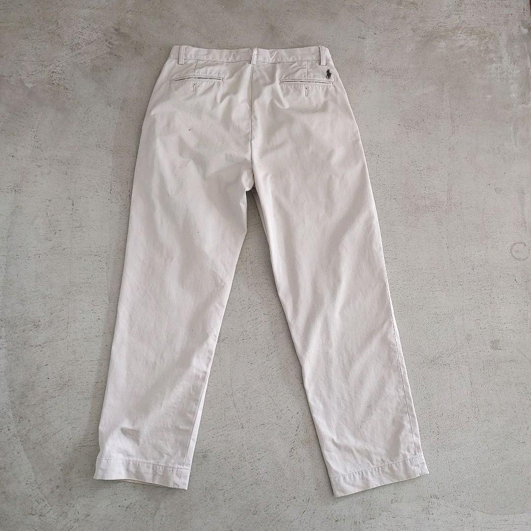 POLO RALPHLAUREN CHINO PANTS ポロラルフローレン　チノパンツ　w33L30
