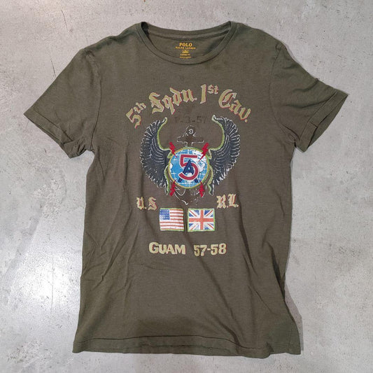 Polo Ralphlauren Military Tee S ポロラルフローレン　ミリタリー　Tシャツ　S