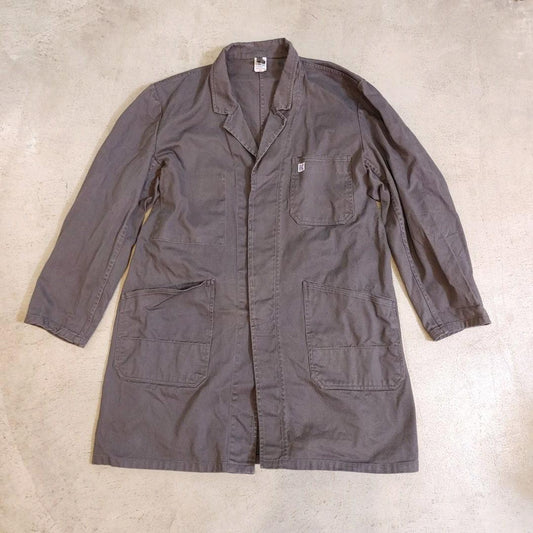 used euro long work coat L 古着　ユーロワークコート　カバーオール　L相当