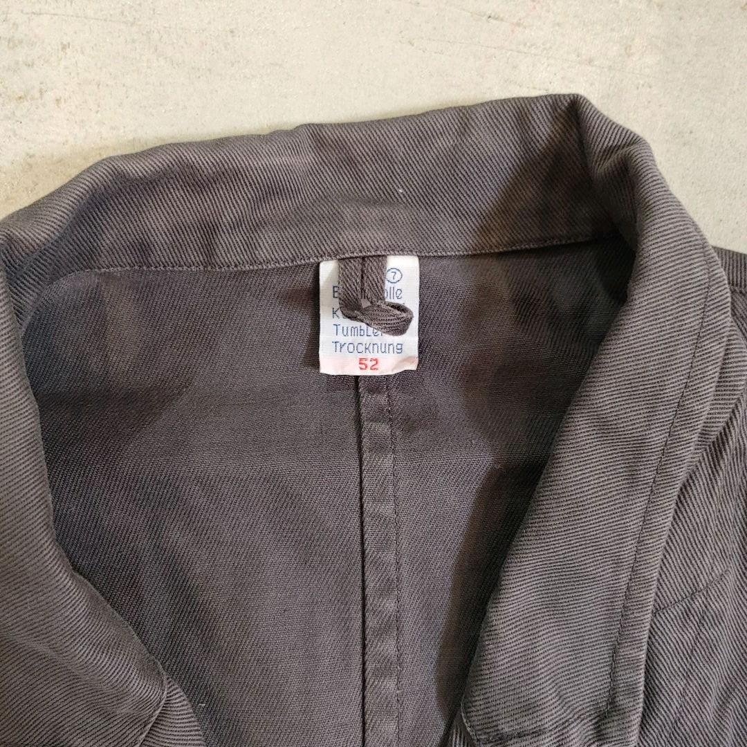 used euro long work coat L 古着　ユーロワークコート　カバーオール　L相当