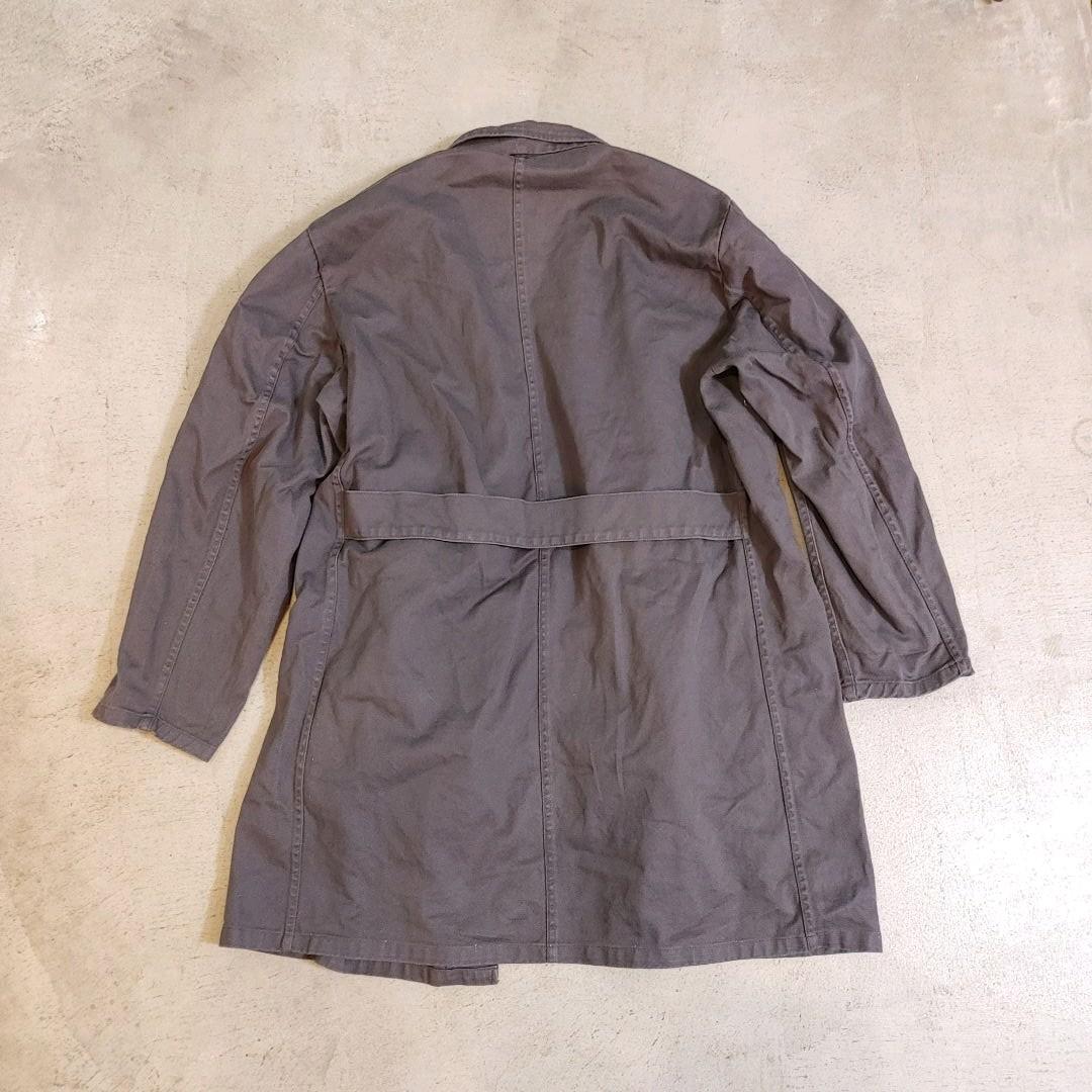 used euro long work coat L 古着　ユーロワークコート　カバーオール　L相当
