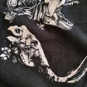 usused  fossil print sweat M 古着　ユーズド　ビンテージ　プリントスウェット　化石　FOSSIL ギルダン　M