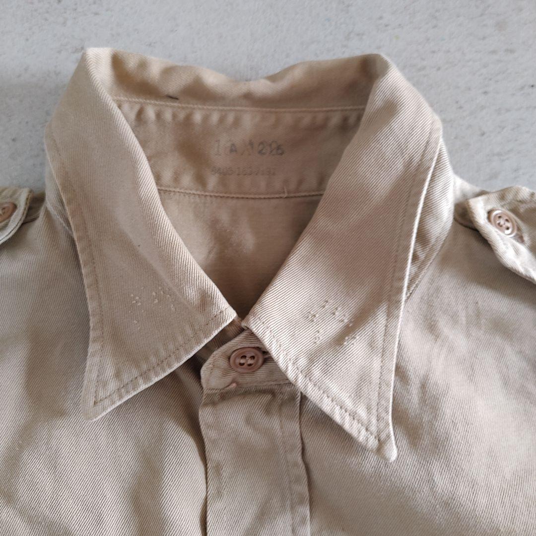 Military wappen shirts　ミリタリーワッペンシャツ　M