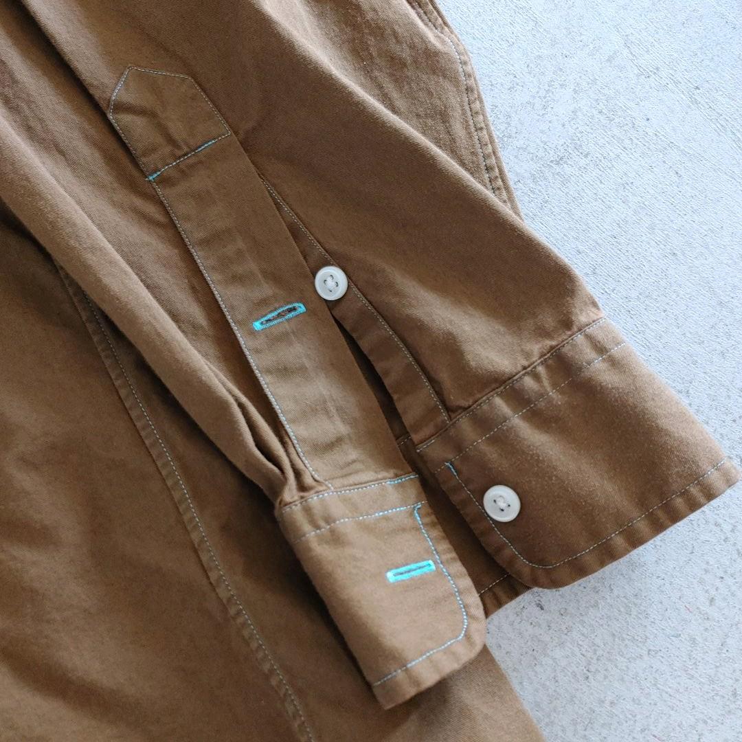 ポロラルフローレン　ボタンダウンシャツ　後染め　XXL