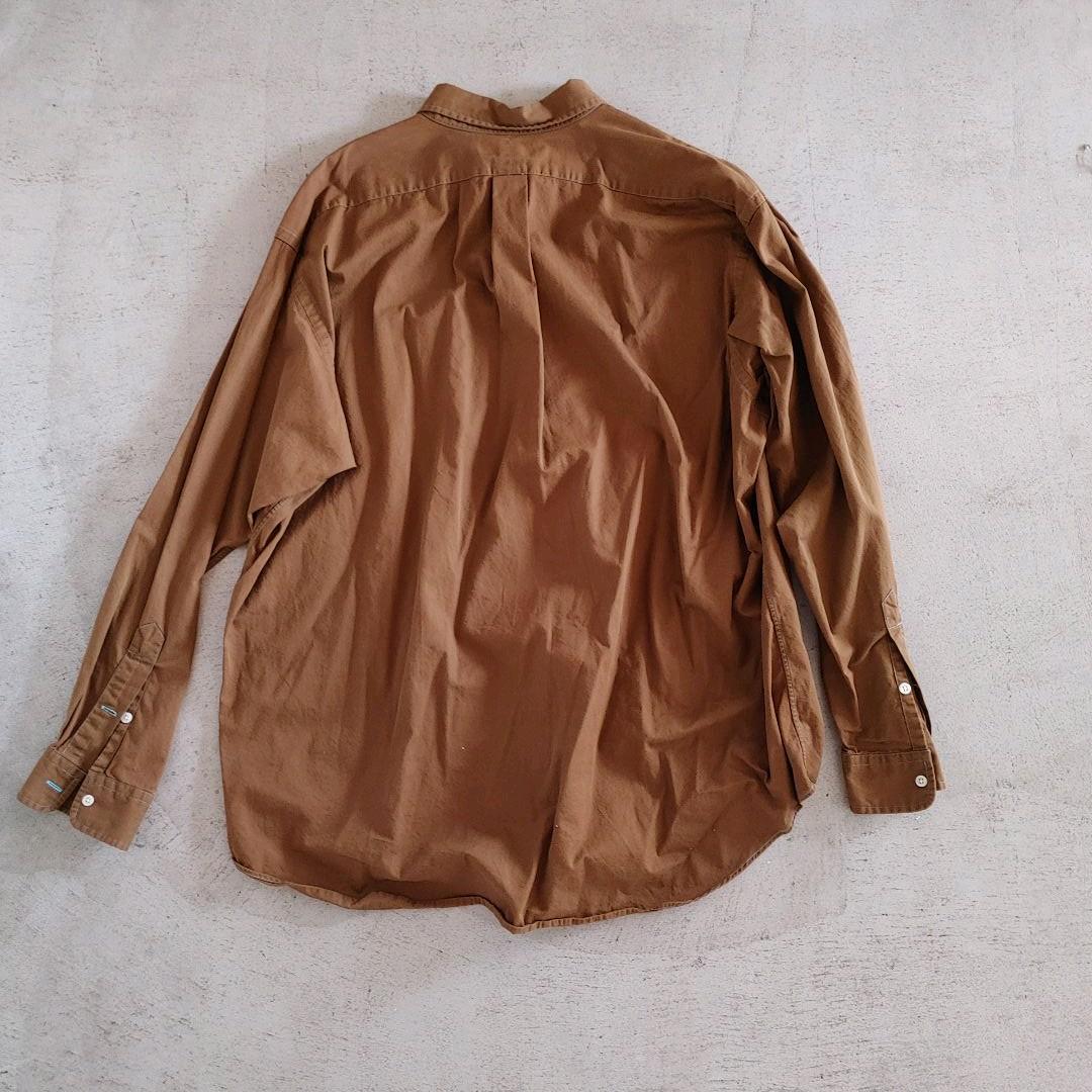 ポロラルフローレン　ボタンダウンシャツ　後染め　XXL