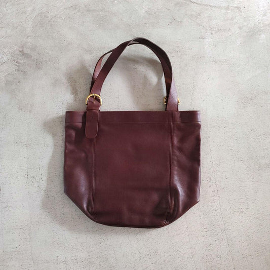 COACH LEATHER TOTEBAG コーチ　レザートートバッグ　本皮
