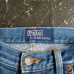 画像をギャラリービューアに読み込む, POLOWESTERN Denim Pants W31 L34　ポロウエスタン　ジーンズ
