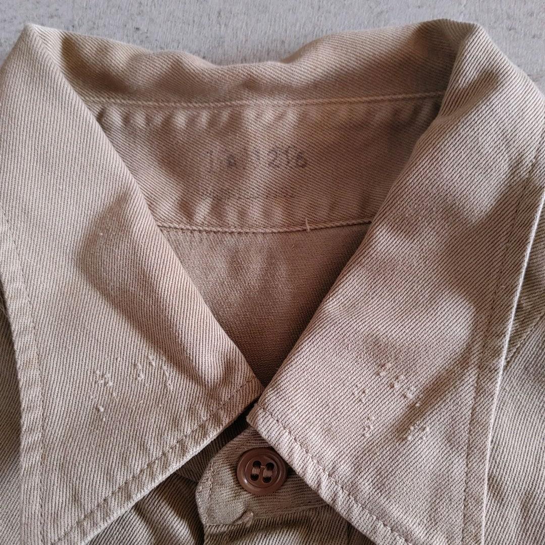used military twill wappen shirts 古着　ユーズド　ミリタリーツイルシャツ　ワッペンシャツ