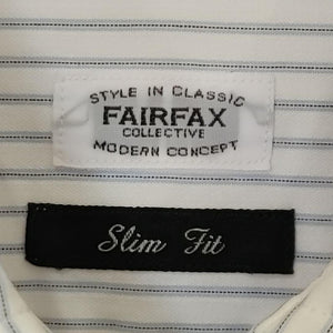 fairfax　stripe shirts 16inch フェアファクス　 レギュラーシャツ　 ストライプシャツ　１６インチ