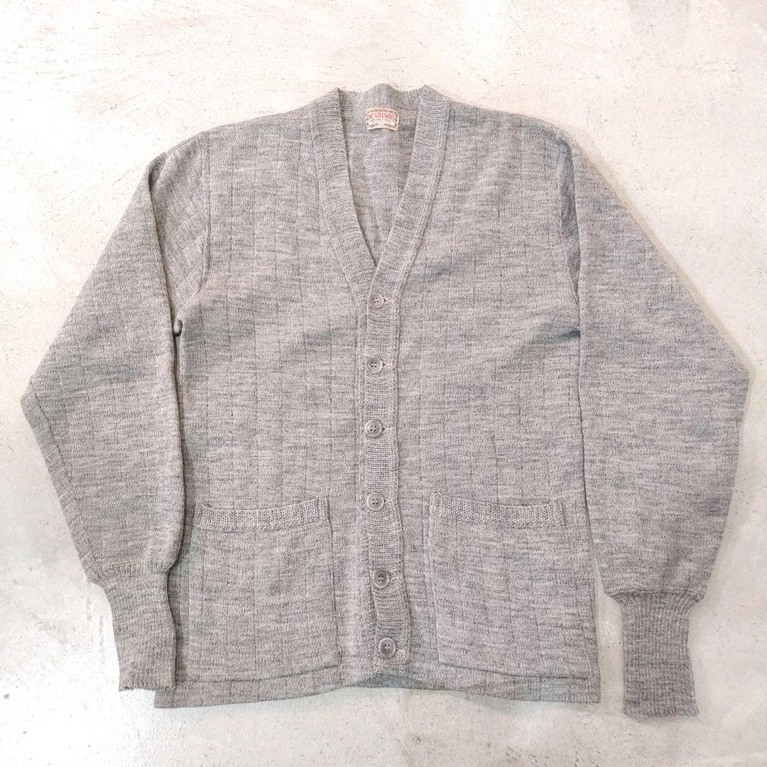 MCGREGOR Old knit cardigan 40　ビンテージ　マクレガー　ニットカーディガン